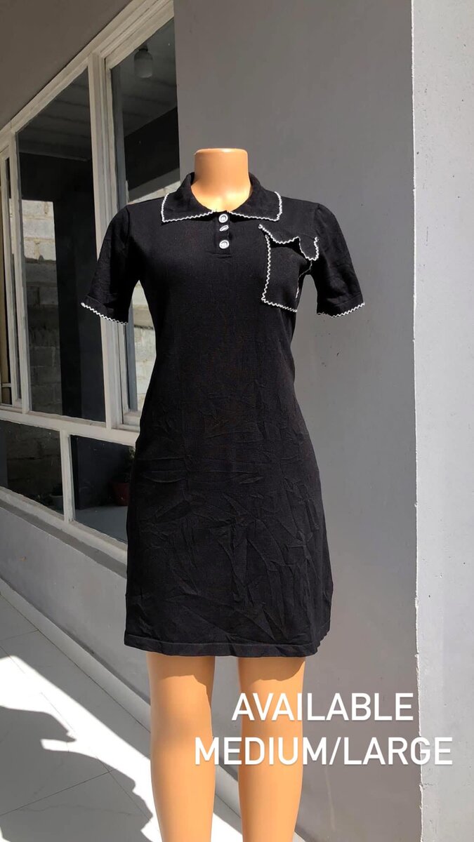 black dress