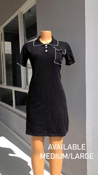 black dress