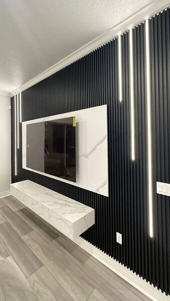 Meuble TV moderne avec LED