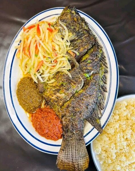 Poisson braisé
