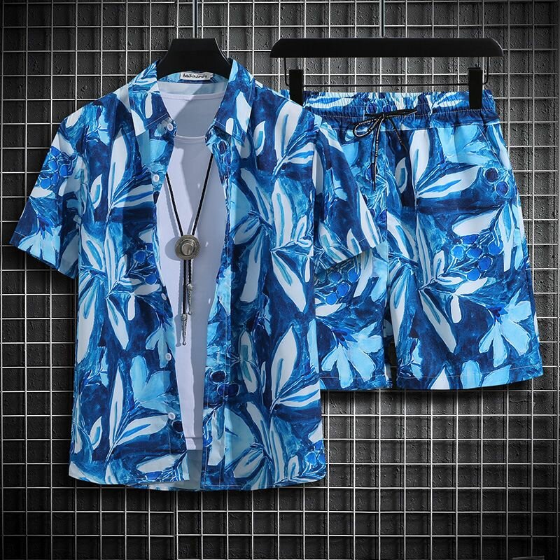 Colourful Men's Short Sleeve with Down