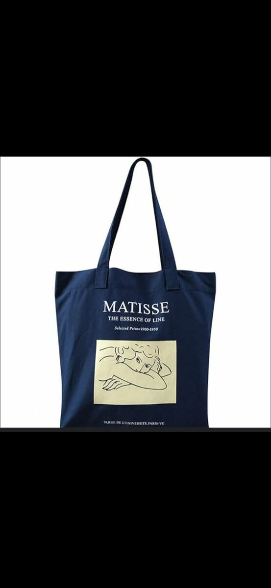 Sac fourre-tout art Matisse