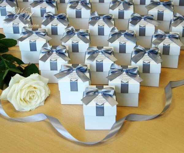 Boîtes cadeaux mariage élégantes