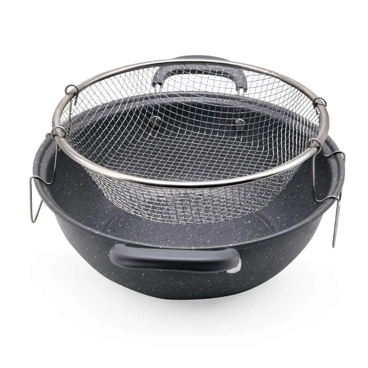 Friteuse 24cm acier inoxydable