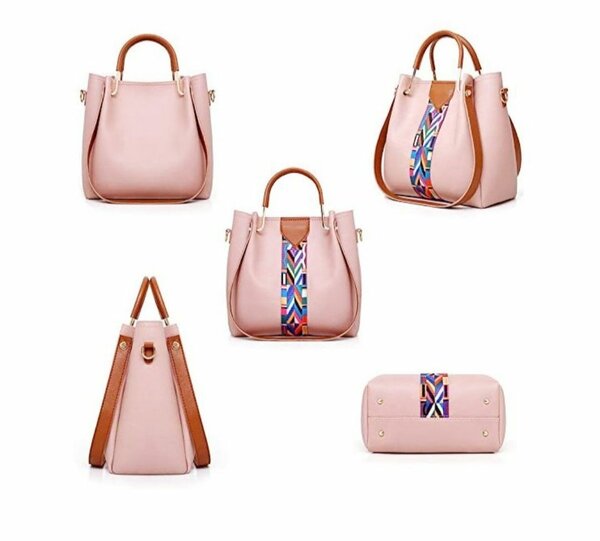 Leather Hangbag Set