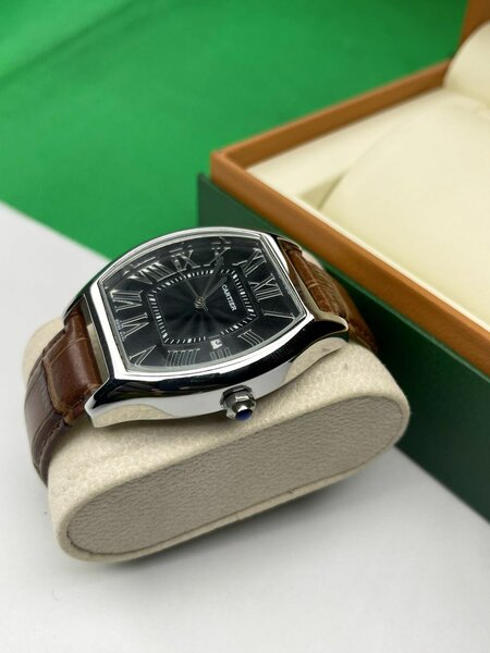 Montre cartier en Cuir Homme