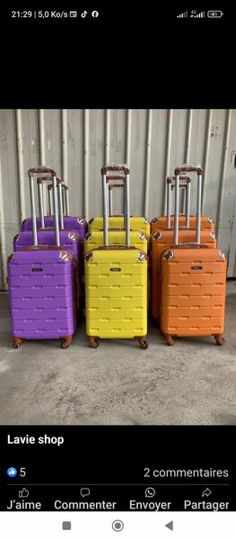 Valise neuve lot de 3