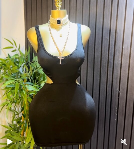 Robe dos ouvert