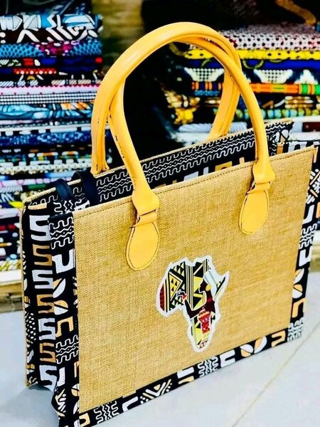Sac à main en tissu africain