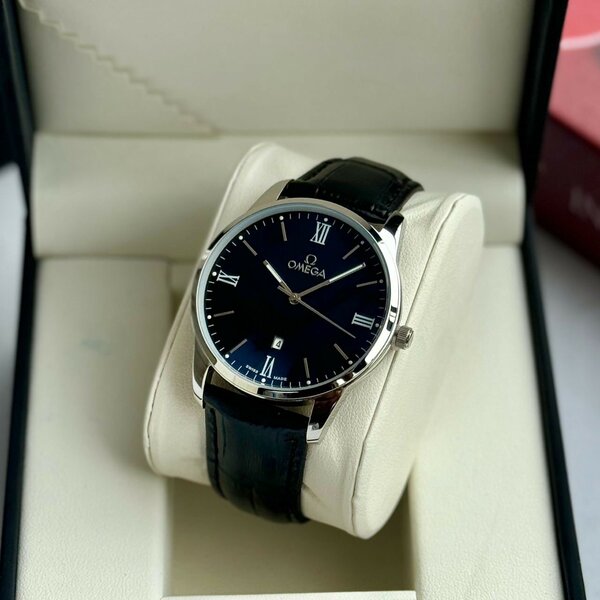 Leather watch