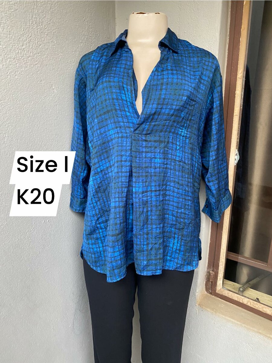 Shirt Blue Plaid