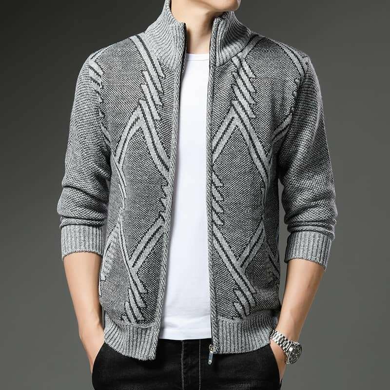 Veste en maille homme élégante