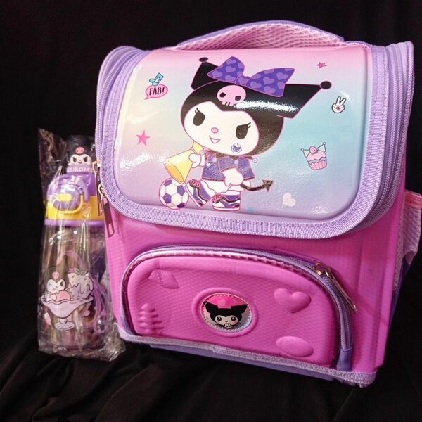 Sac à dos cartable + gourde