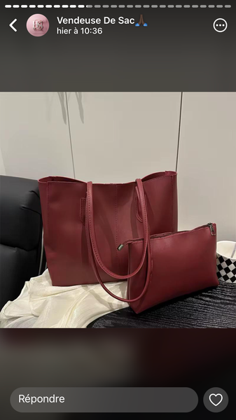Sac à main élégant en cuir