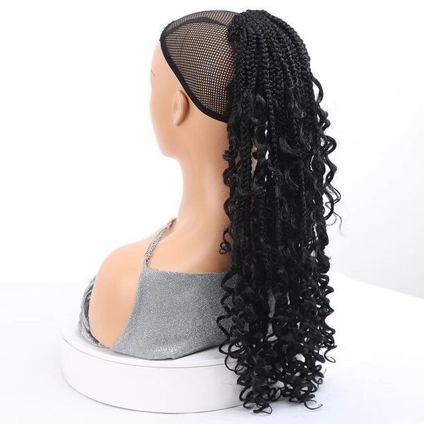Braided Drawstring Ponytail Extension
