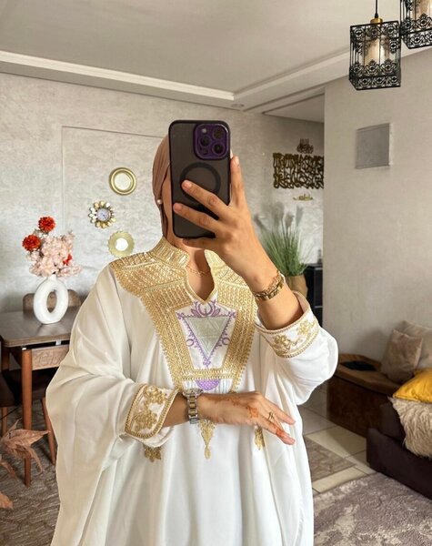 Robe Caftan Élégante Femme