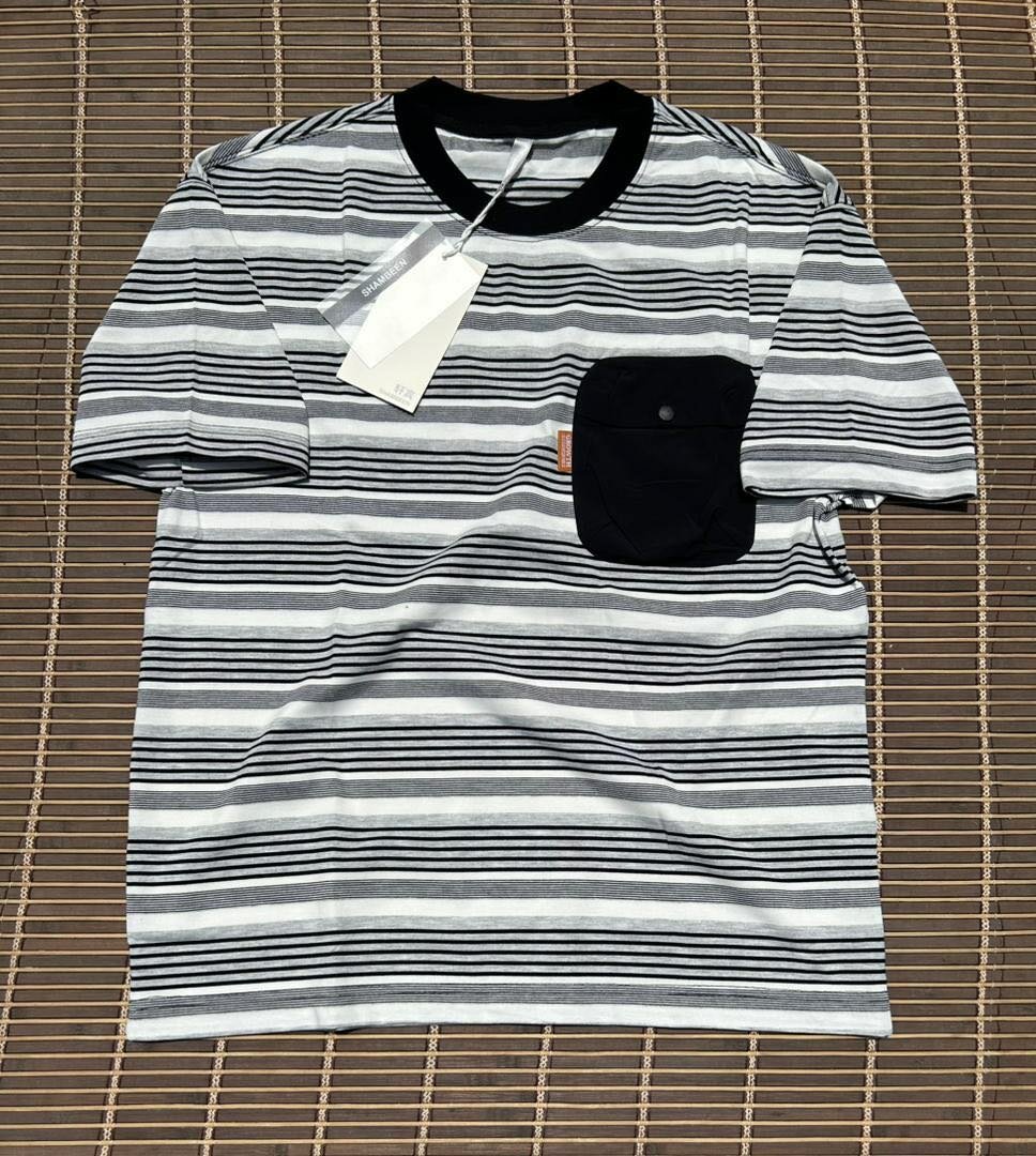 T-Shirt à Rayures Moderne Homme