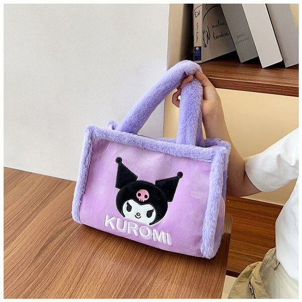 Sac peluche Kuromi pour filles