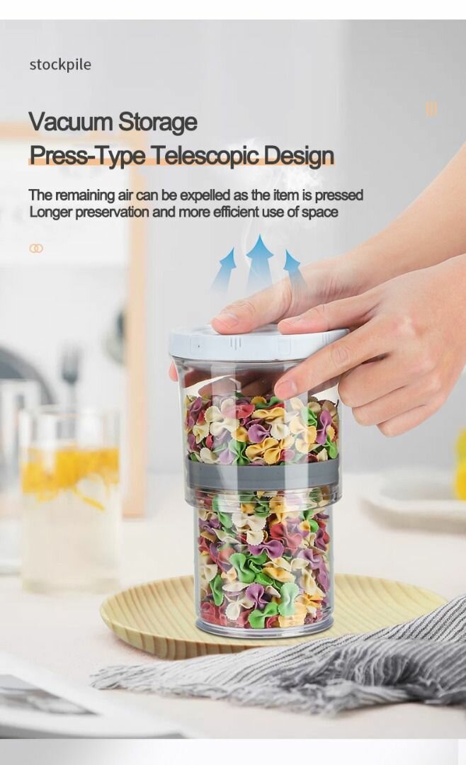 Acrylic Cereal containers