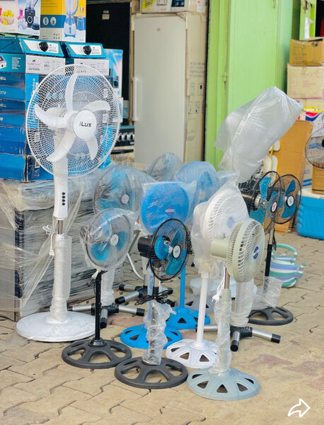 Ventilateurs de sol réglables