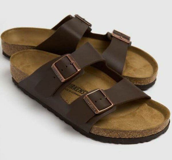 Sandales en cuir confort