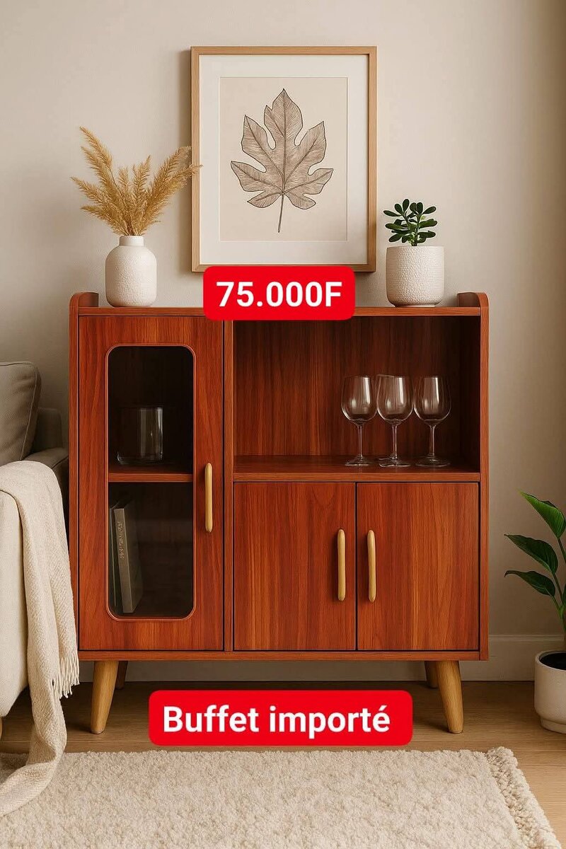 Buffet en bois moderne
