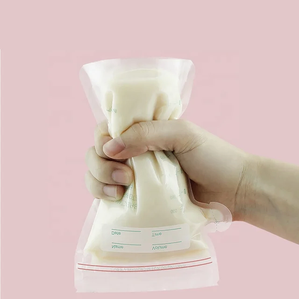 Sachet de conservation du lait maternel