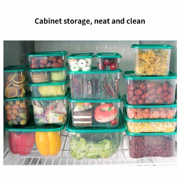 17 Pieces Plastic Storage Bowl / Container Set with Lids