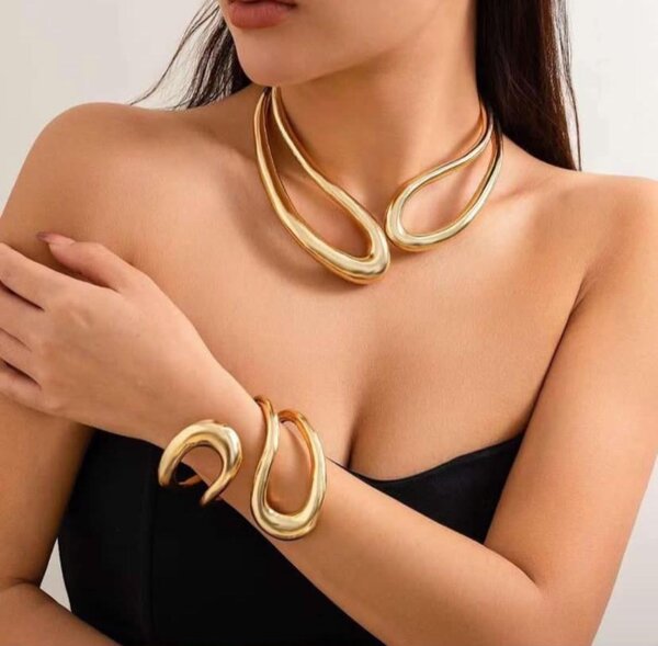 Chunky jewelry set