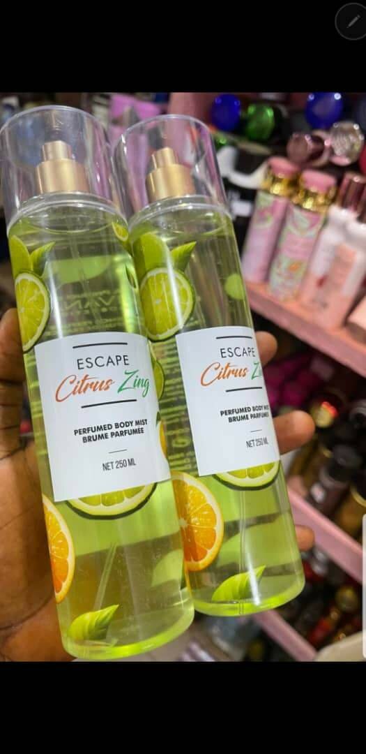 Escape body mist