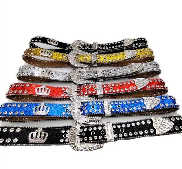 Ceinture strass en cristal tendance