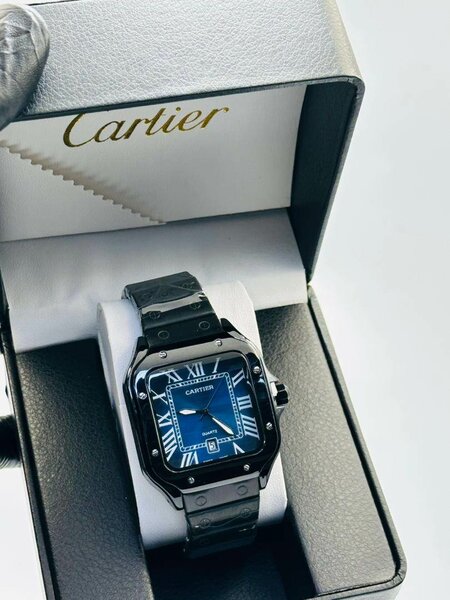 Montre Cartier Santos Noire