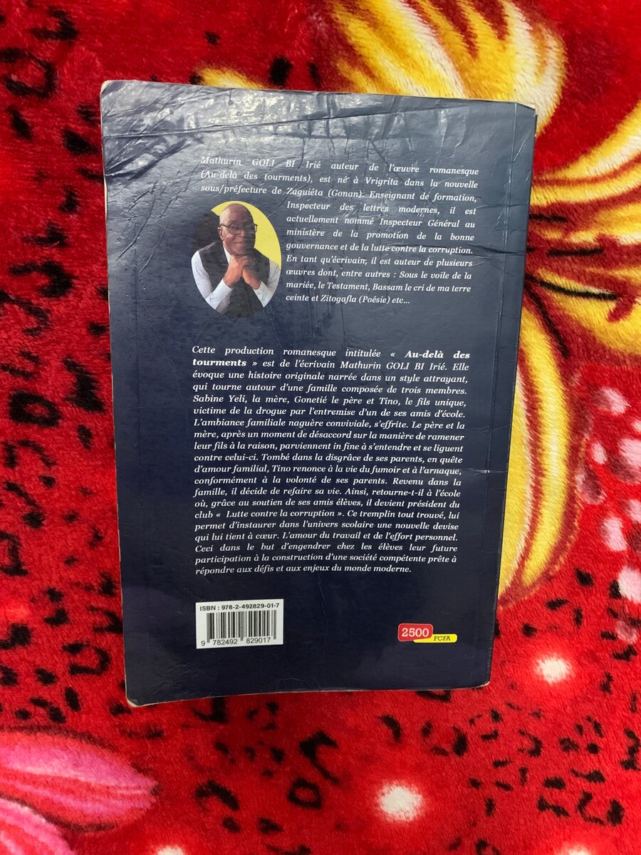 Roman "Au-delà des Tourments"