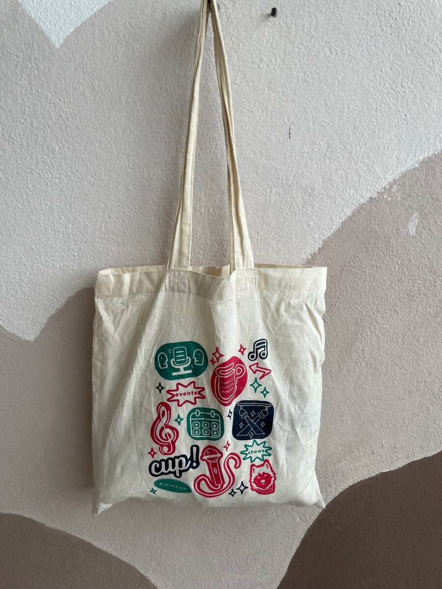 Sac cabas en toile tendance