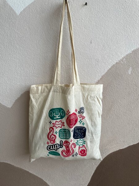 Sac cabas en toile tendance