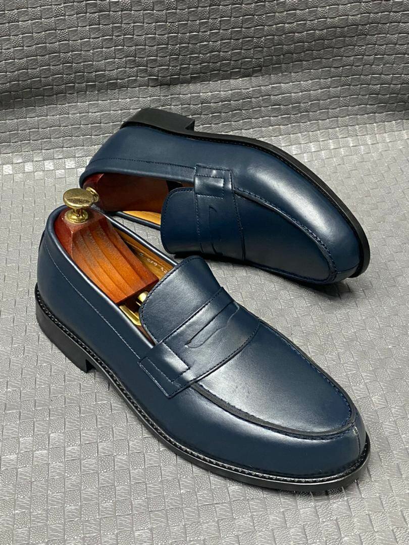 Chaussure mocassins véritable cuir