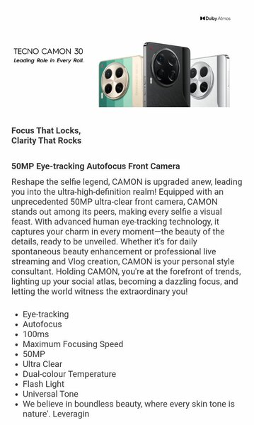 Techno spark 30