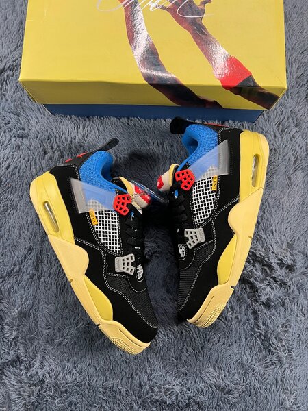 Jordan rétro 4 union sneakers