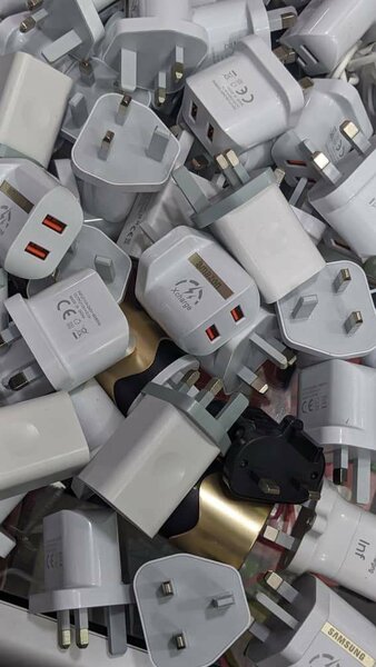 Phone charger heads