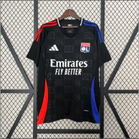 Maillot de football noir OL