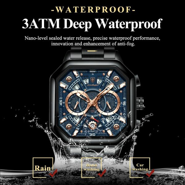 Montre Homme Poedagar Quartz