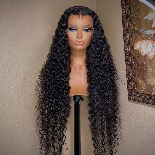 Curly HD Mesh Front Woman Hair Wiggings For Women Brazilian