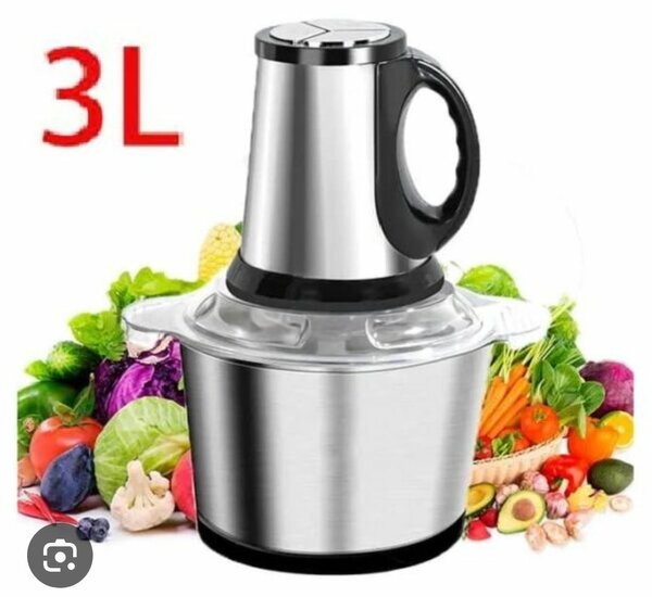 Hachoir Électrique 3L Inox