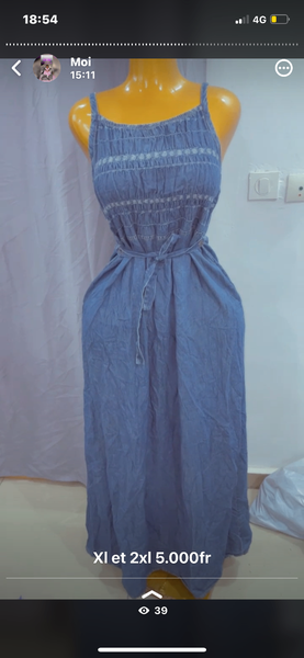 Robe d'été en coton