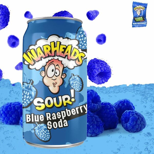 Soda Sour Blue Framboise Warhe