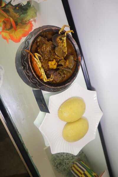 Foutou sauce graine
