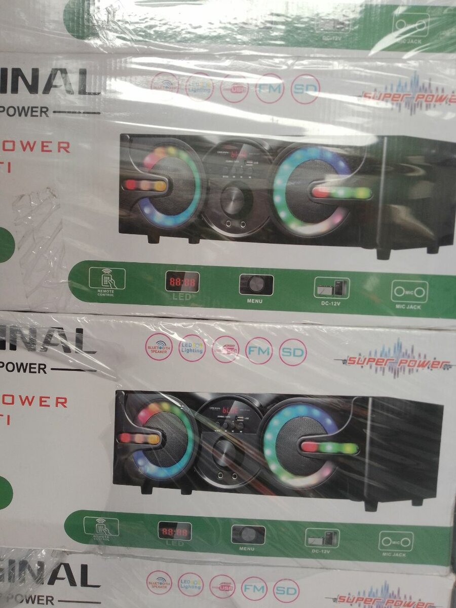 Enceinte Bluetooth LED