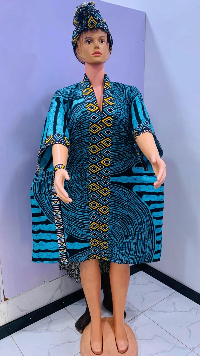 Short Ankara bubu