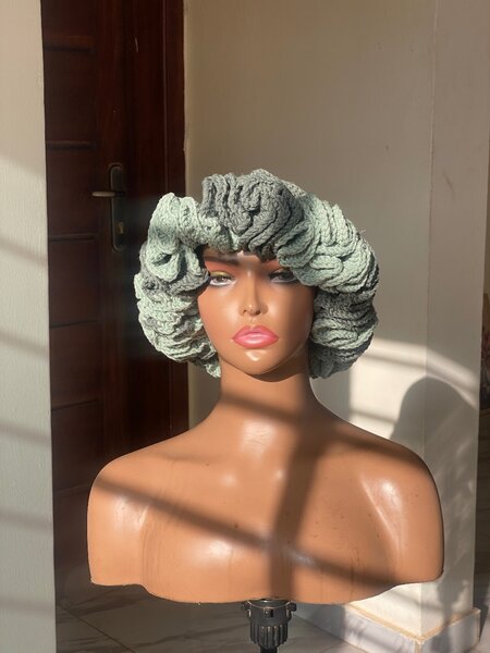 Crochet Ruffle hat