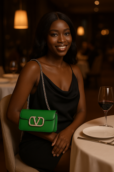 Green ladies bag